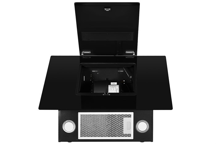 Máy hút mùi kính vát Zemmer HSMT 700ECO PRO Màu Đen