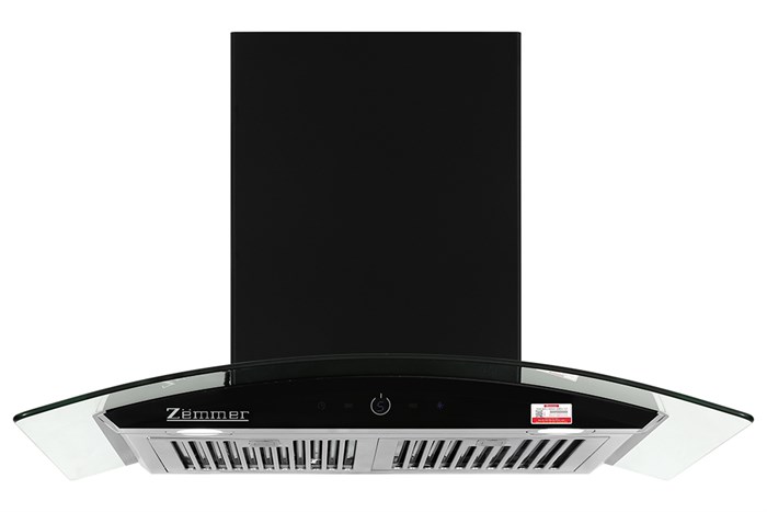 Máy hút mùi kính cong Zemmer HSMT 700ECO Màu Đen