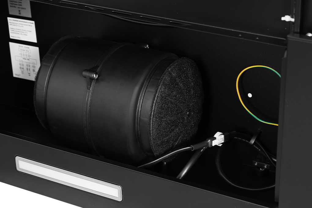 Máy hút mùi âm tủ Malloca MH 70BTC - Bộ lọc than hoạt tính