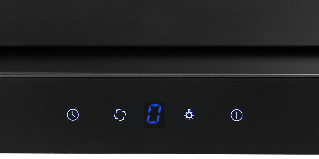 Máy hút mùi âm tủ Malloca MH 70BTC - Bảng điều khiển