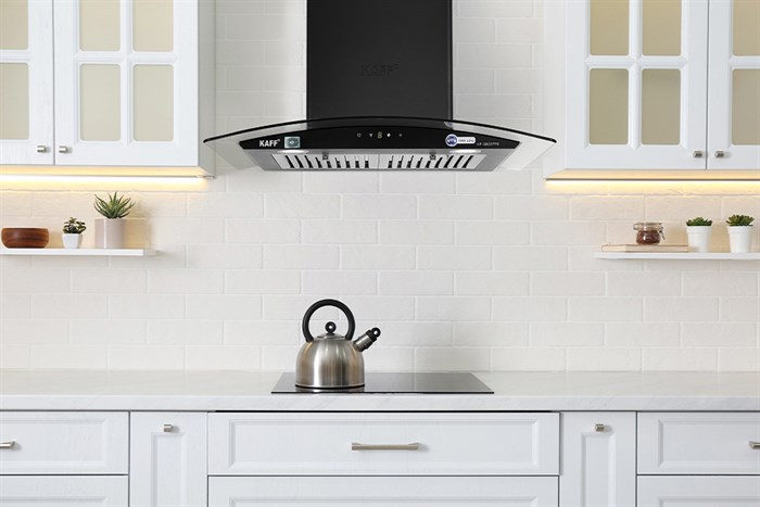 Máy hút mùi kính cong KAFF KF-GB207TB Màu Đen