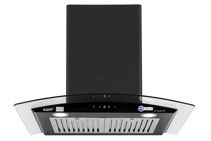 Máy hút mùi kính cong KAFF KF-GB207TB Màu Đen