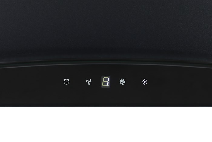 Máy hút mùi kính cong KAFF KF-GB207TB Màu Đen