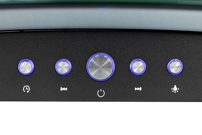 Máy hút mùi kính cong KAFF KF-GB107PB Màu Đen