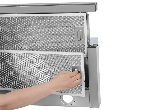 Máy hút mùi âm tủ KAFF KF-TL700ST Màu Đen - Bạc