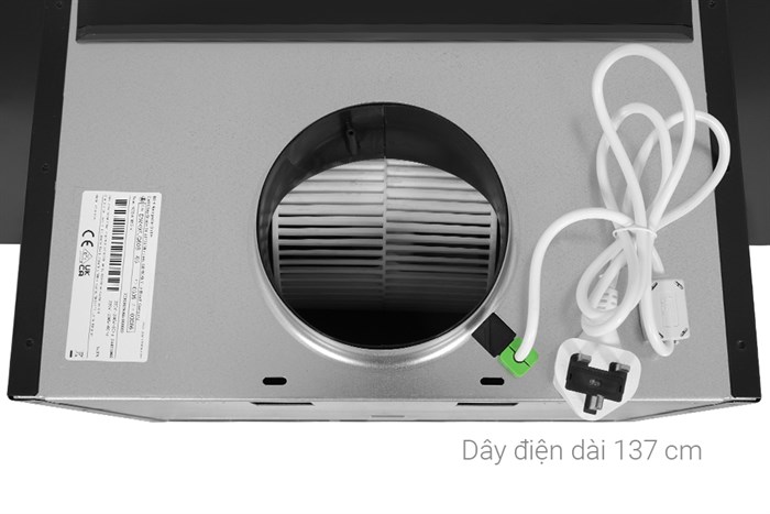 Máy hút mùi kính vát Bosch DWK97JQ60B Màu Đen