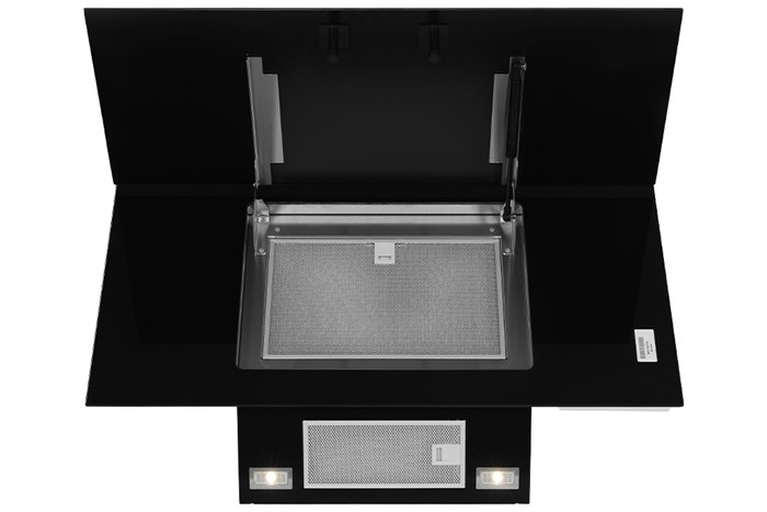 Máy hút mùi kính vát Bosch DWK97JQ60B Màu Đen