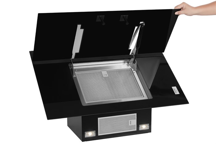 Máy hút mùi kính vát Bosch DWK97JQ60B Màu Đen