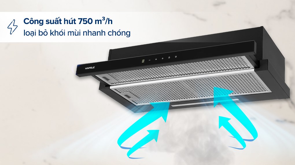 Máy hút mùi âm tủ Hafele HC-H7032TB (538.86.098)