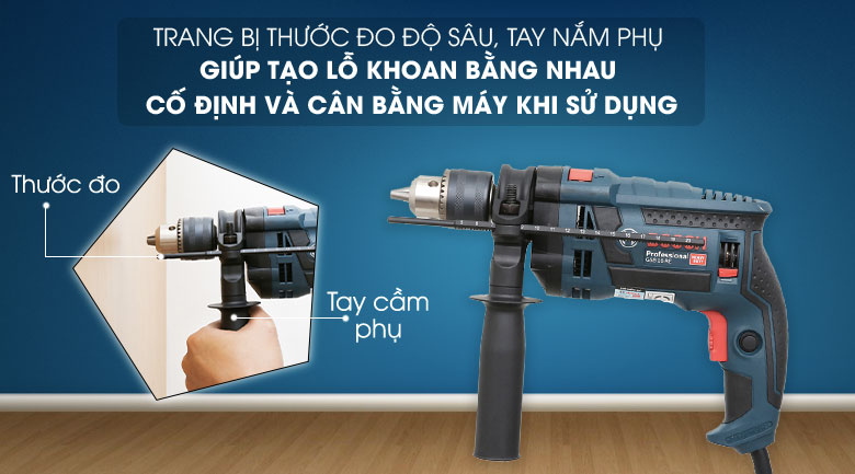 Máy khoan động lực điện Bosch GSB 16 RE 750W