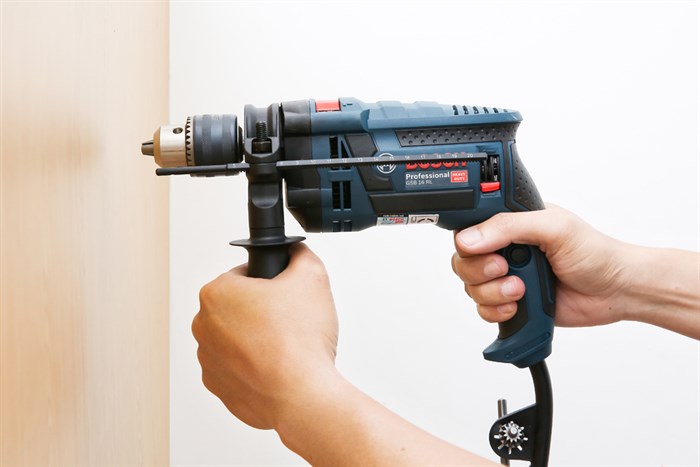 Máy khoan động lực điện Bosch GSB 16 RE 750W Màu Xanh lá đậm