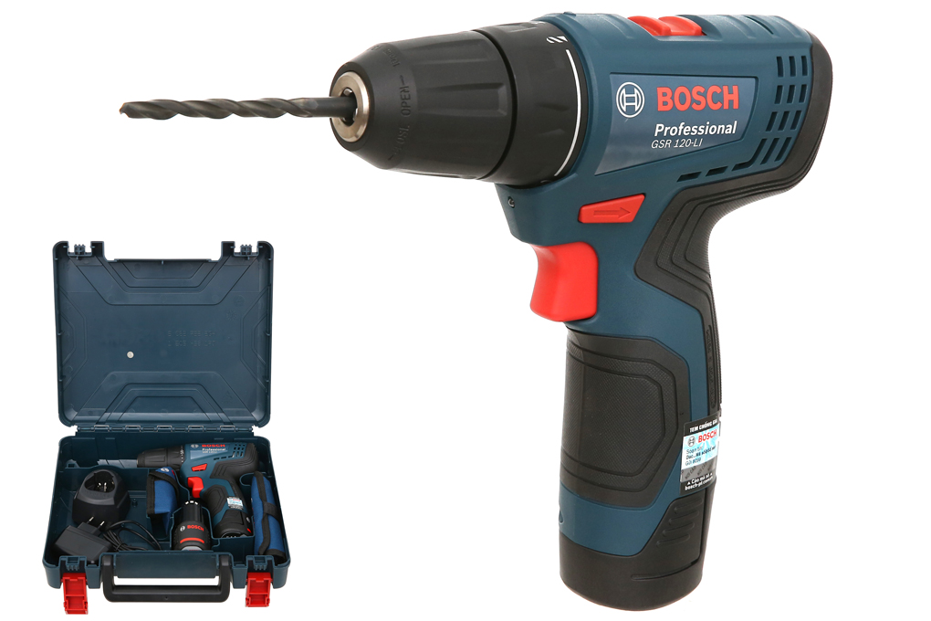 Máy khoan vặn vít dùng pin Bosch GSR 120-LI 12V