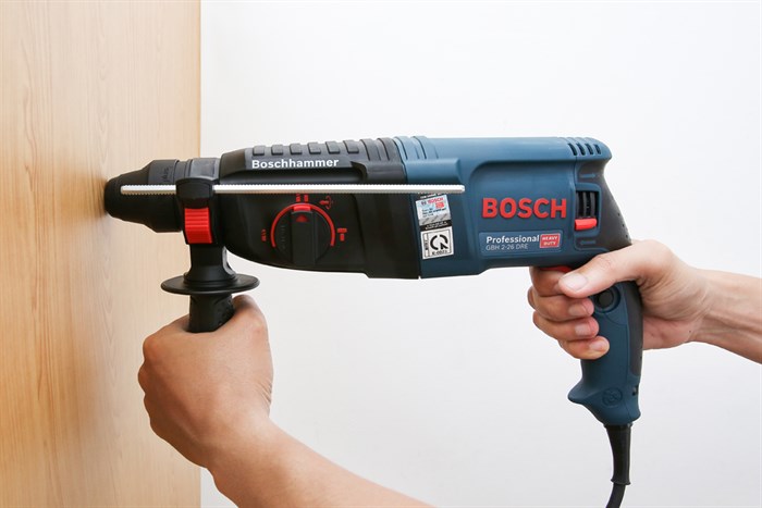 Máy khoan búa điện Bosch GBH 2-26 DRE 800W Màu Xanh Dương