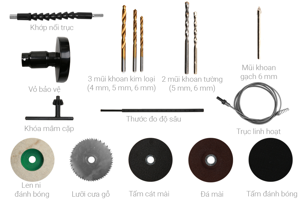 Máy khoan điện Kachi MK-89 550W Màu Xanh Dương