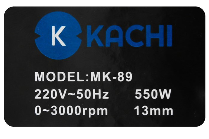 Máy khoan điện Kachi MK-89 550W Màu Xanh Dương