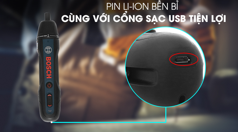 Máy vặn vít pin Bosch GO Gen 2 3.6V
