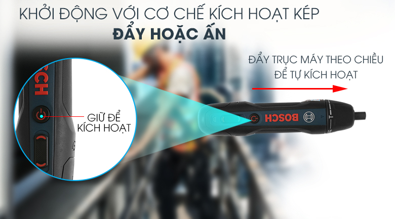 Máy vặn vít pin Bosch GO Gen 2 3.6V