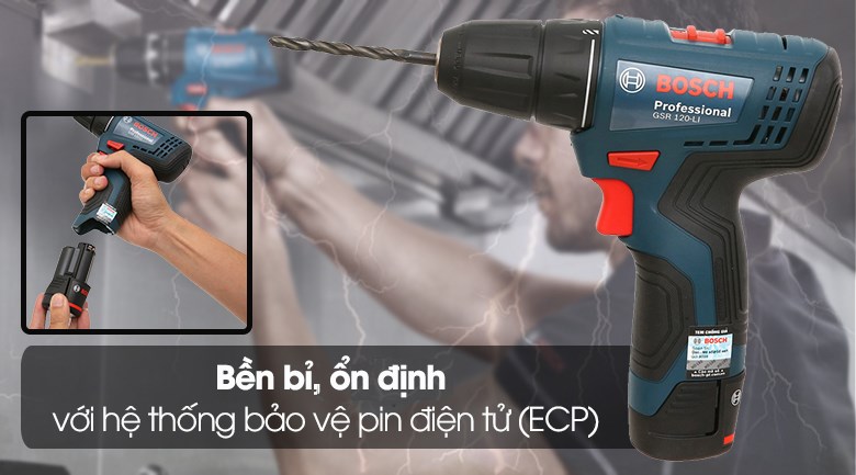 Máy khoan vặn vít pin Bosch GSR 120-LI 12V