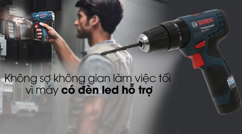 Máy khoan động lực pin Bosch GSB 120-LI 12V