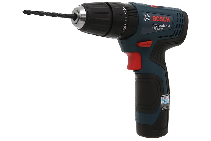 Máy khoan động lực pin Bosch GSB 120-LI 12V Màu Xanh Dương