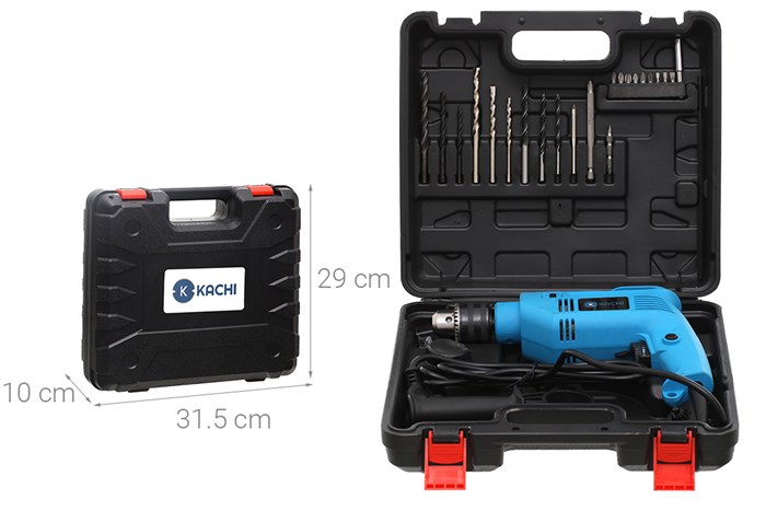 Máy khoan điện Kachi MK-212 550W Màu Xanh Dương