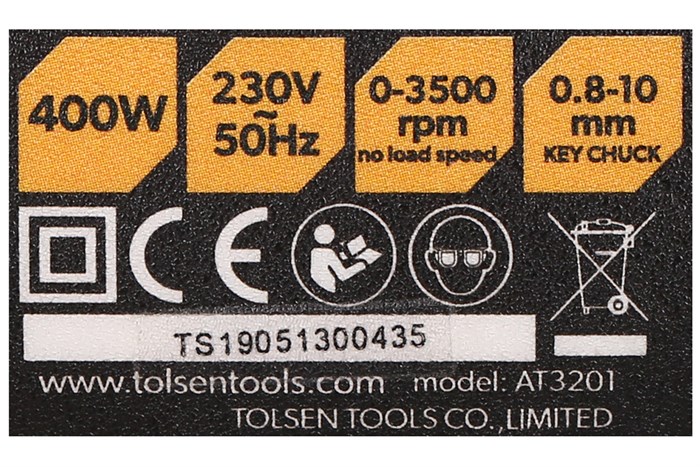 Máy khoan điện Tolsen 79500 400W Màu Vàng