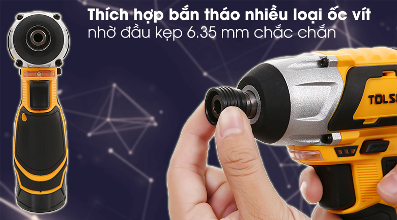 Máy khoan vặn vít pin Tolsen 79025