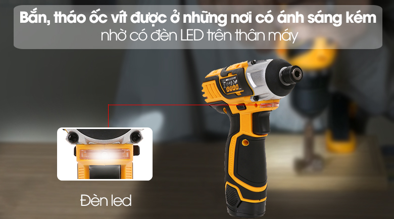 Máy vặn vít pin Tolsen 79025 12V