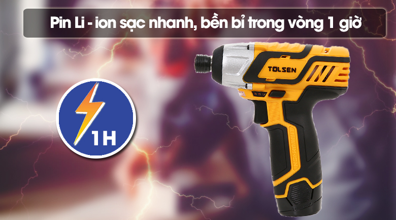 Máy vặn vít pin Tolsen 79025 12V