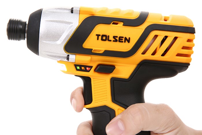 Máy vặn vít pin Tolsen 79025 12V Màu Đen - Vàng
