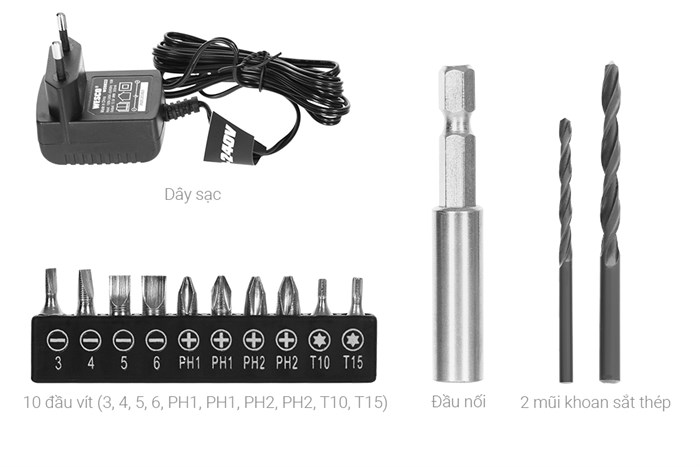 Máy khoan pin Wesco Ws2550K 12V Màu Xanh Dương