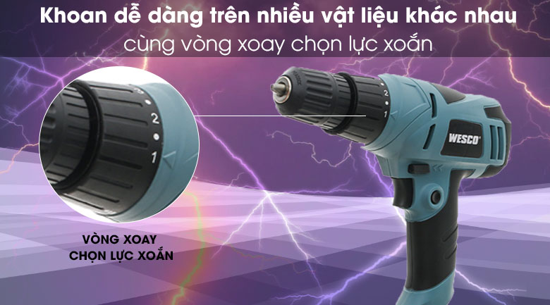 Máy khoan điện Wesco WS3231 300W