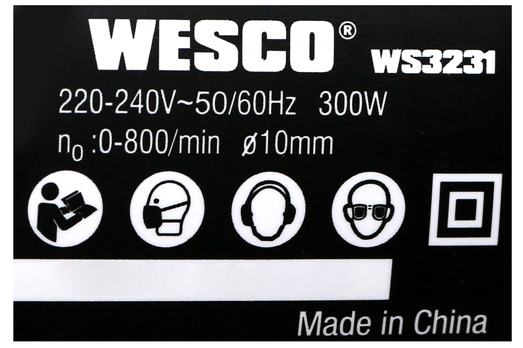 Siêu thị máy khoan điện Wesco WS3231 300W