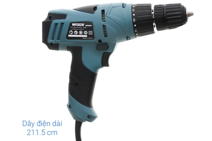 Máy khoan điện Wesco WS3231 300W Màu Xanh Dương