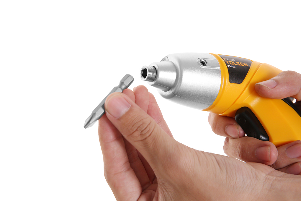 Máy khoan vặn vít pin Tolsen 79010 3.6V Màu Đen - Vàng