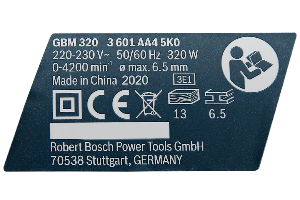 Siêu thị máy khoan điện Bosch GBM 320 320W