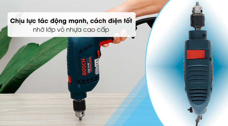 Máy khoan động lực điện Bosch GSB 10 RE 500W