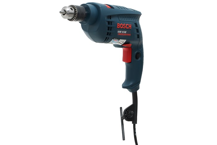 Máy khoan động lực điện Bosch GSB 10 RE 500W Màu Xanh Dương