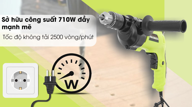 Máy khoan động lực điện Pigeon G6-13C - Công Suất