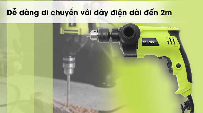 Máy khoan động lực điện Pigeon G6-13C - Dây Dẫn 2m