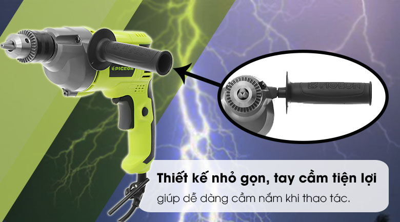 Máy Khoan Động Lực Pigeon G631 750W - Thiết kế Máy Khoan Động Lực Pigeon G631 750W - Thiết kế
