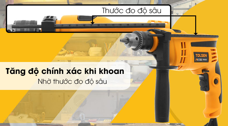 Máy khoan động lực điện Tolsen 79503 850W - 6