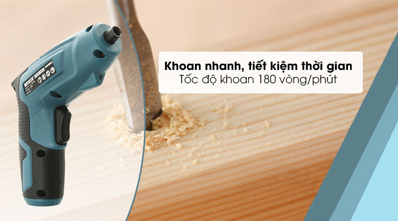 Máy khoan vặn vít pin Wesco WS2012 - toc do khoan