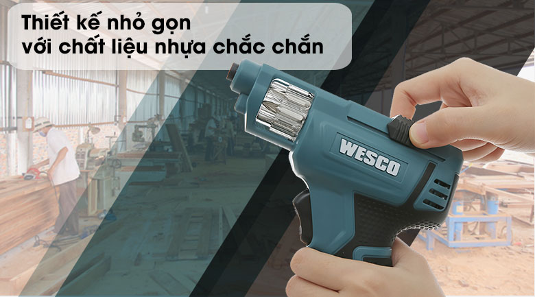 Máy khoan vặn vít pin Wesco Ws2013 - Thiết kế