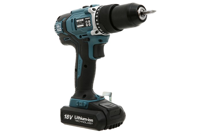 Máy khoan pin Wesco WS2921K2 18V (2 pin, 1 sạc) Màu Xanh Dương