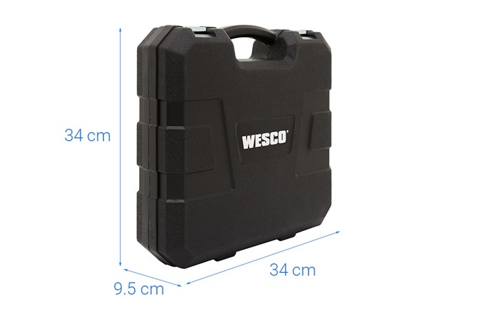 Máy khoan búa pin Wesco WS2940K2 18V Màu Xanh Dương