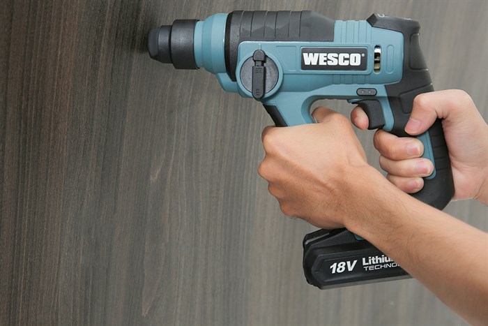 Máy khoan búa pin Wesco WS2940K2 18V Màu Xanh Dương