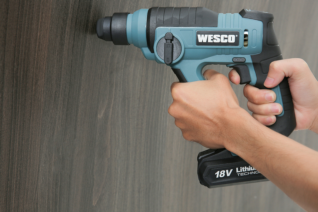 Máy khoan búa pin Wesco WS2940K2 18V Màu Xanh Dương