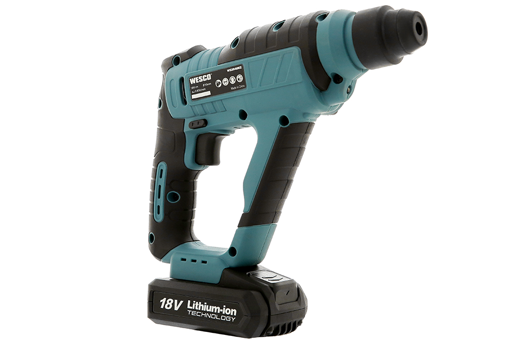 Máy khoan búa pin Wesco WS2940K2 18V Màu Xanh Dương