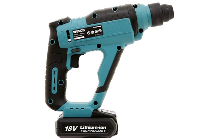 Máy khoan búa pin Wesco WS2940K2 18V Màu Xanh Dương